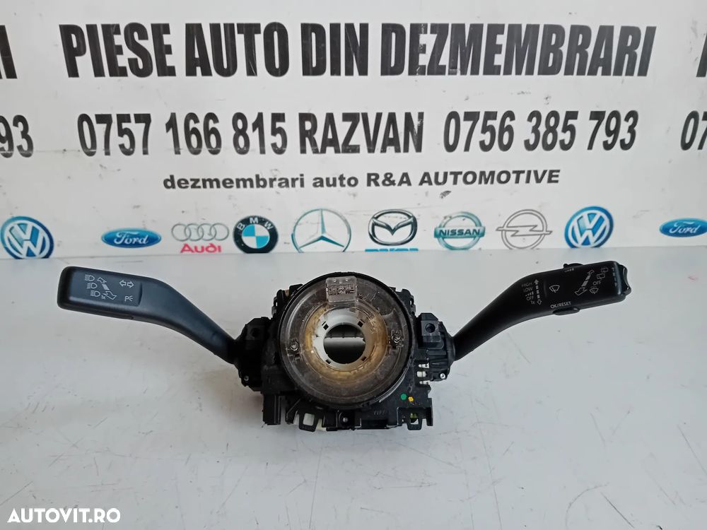 Banda Spira Spirala Volan Maneta Semnalizare Stergatoare Vw Golf 6 VI Cod 5K0953549C An 2008-2013 - 1