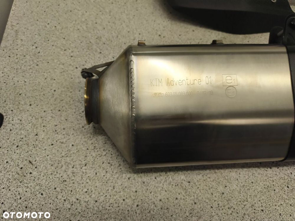 Tłumik, wydech, mocowanie, uchwyt tłumika, osłona wydechu KTM 1190 1290 Adventure - 18
