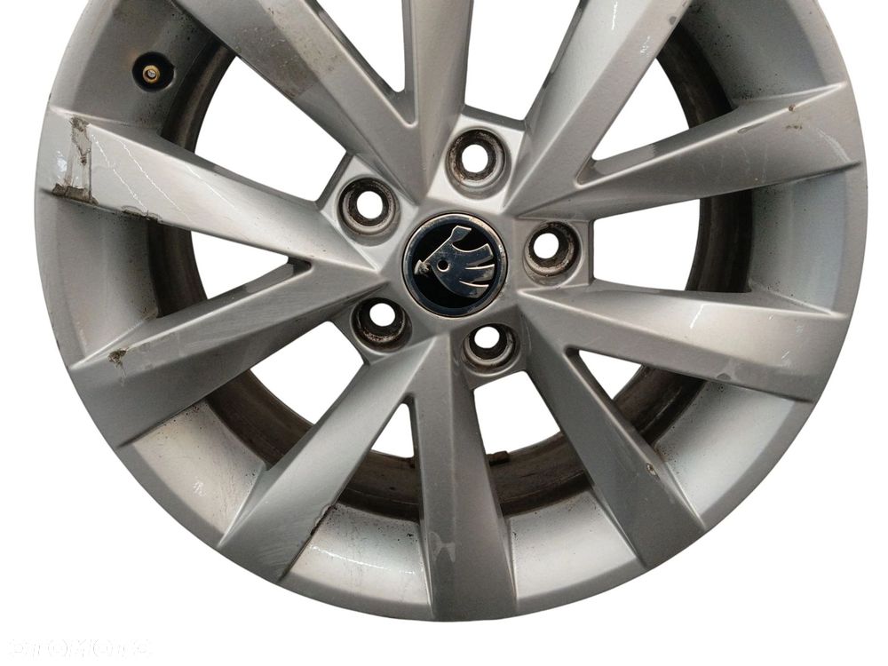 FELGA ALUMINIOWA SKODA OCTAVIA III LIFT (2016-2020) 2.0 TDI 150KM 5E0601025BJ - 3