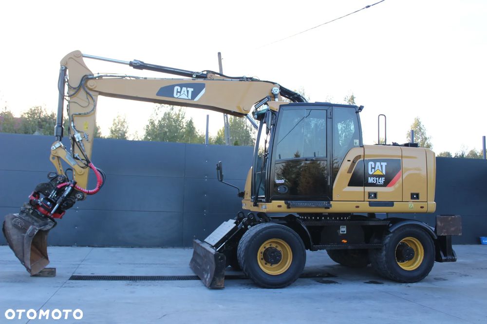 Caterpillar 314F Rototilt / Podpory / Sprowadzona