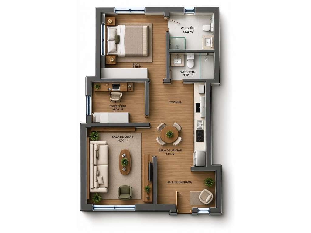 NOVO T1+1 EM BALTAR | GARAGEM | ARRUMOS - Grande imagem: 2/22