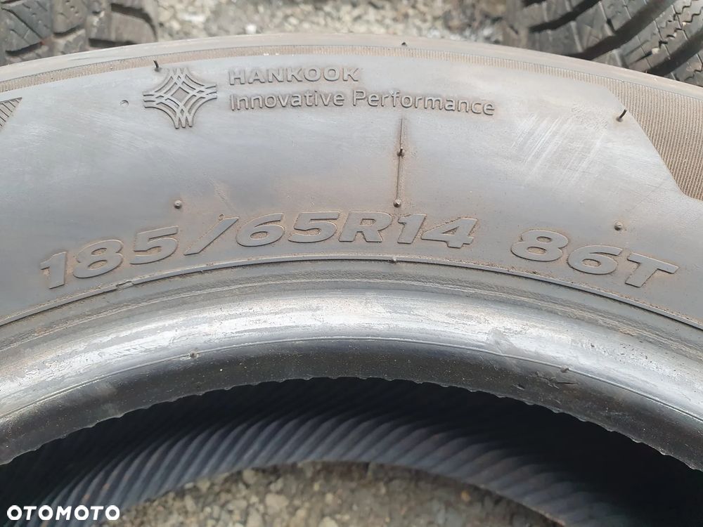 4x OPONA ZIMOWA ZIMÓWKI ZIMOWE  185/65R14 HANKOOK WINTER I*CEPT RS3 W462 86 T 2023r 7,6 mm JAK NOWE - 5