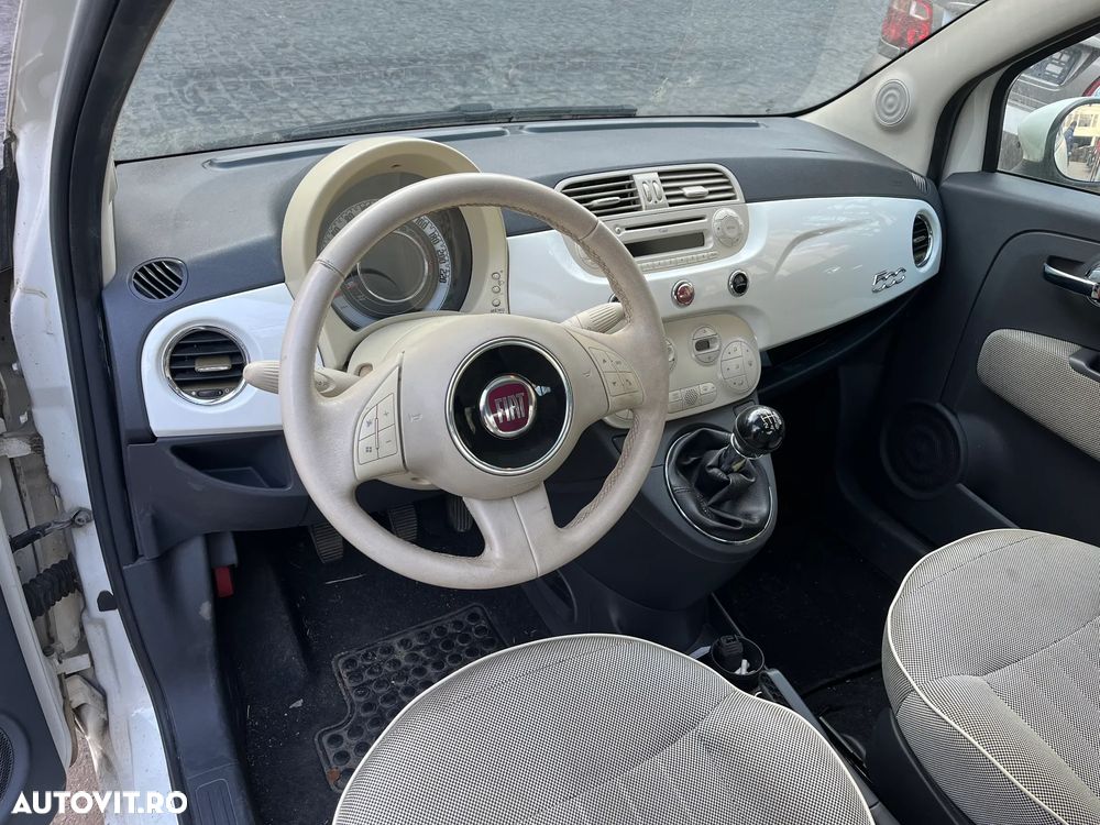 Dezmembrez Fiat 500 2008 culoare alb 1,4 benzina 73KW - 9