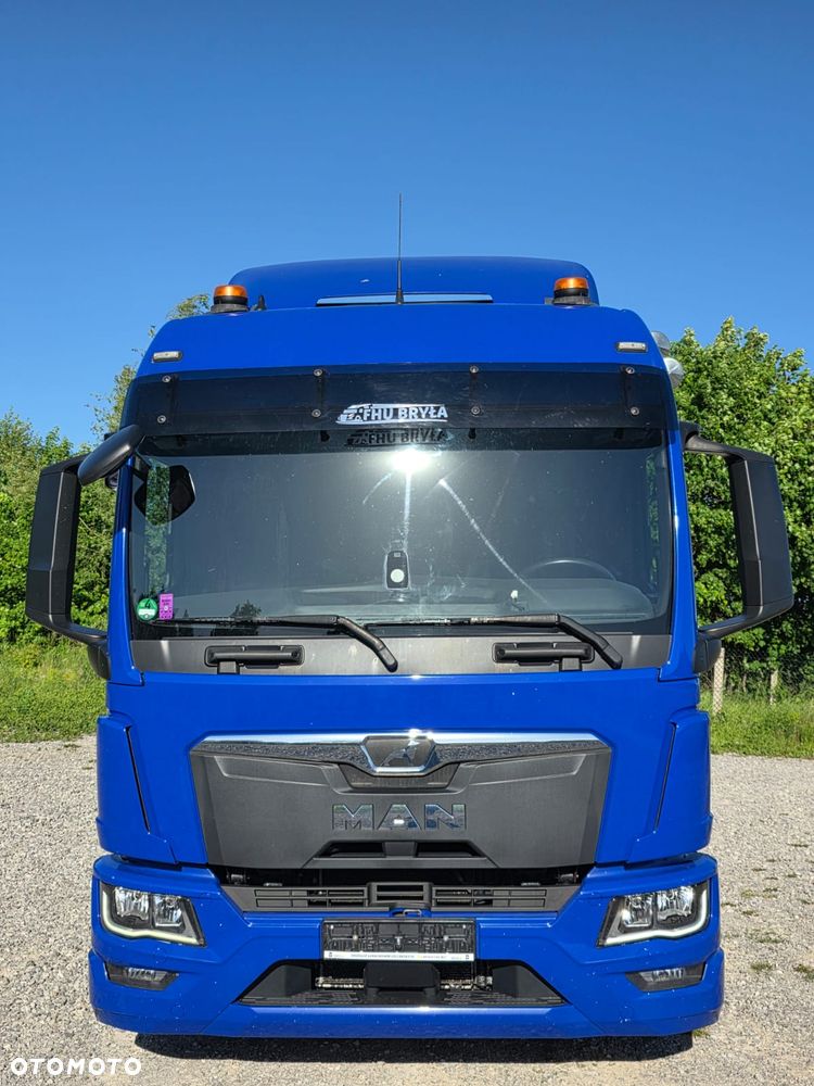 MAN TGL 12.250  /  NOWY MODEL / SYPIALKA / JAK NOWY /E6 /  SERWISOWANY / 2021 / AUTOMAT /  FIRANKA / SPROWADZONY / PIERWSZY WŁAŚCICIEL / LAWETA / KONTENER / DO BYDŁA / POMOC DROGOWA - 8