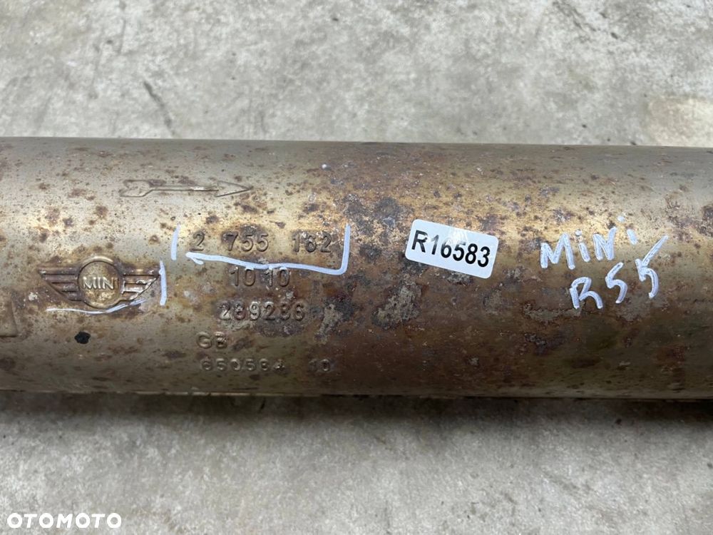 Wydech Mini Cooper One R55 R56 R57 06-13r. 1.6b benzyna tłumik środkowy oryginalny 2755162 - 14