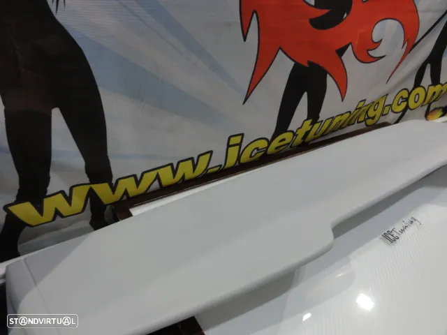 Aileron / lip / spoiler traseiro para Audi A3 8P 3 Portas OU 5 Portas / sportback 2004-2013 RS3 look, em fibra de vidro - 4