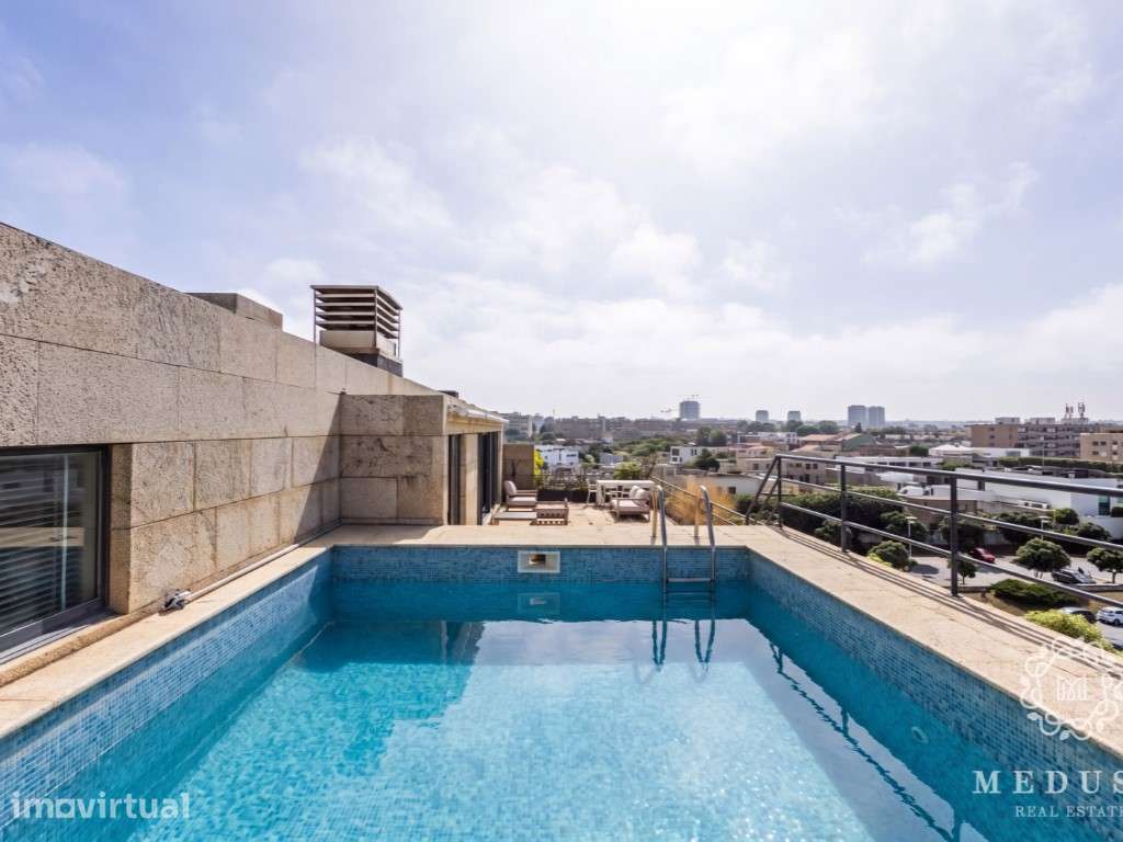 Penthouse T3 em Leça da Palmeira virada a sul com piscina privada e... - Grande imagem: 5/23