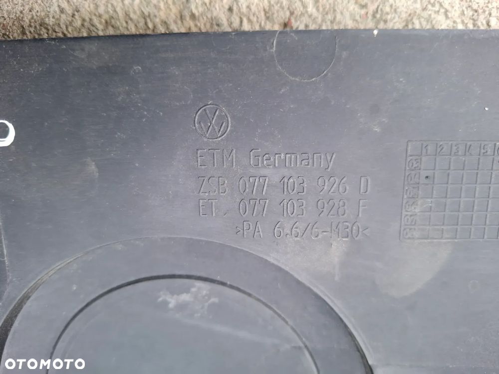 Osłona Górna Silnika Komplet 4.2 V8 VW Phaeton 077103925F 077103926D - 16