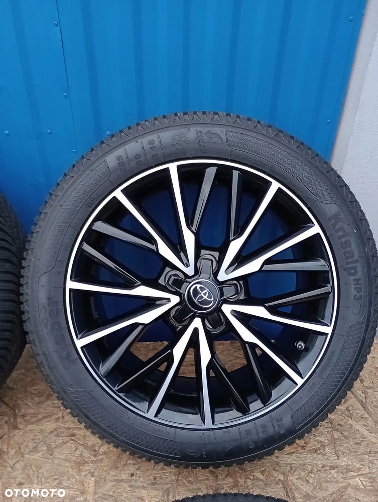 KOŁA ZIMOWE ALUMINIOWE TOYOTA C-HR 5x114 R18 7J ET50 TPMS 225/50 R18 99H KLEBER KRISALP HP3 - 5