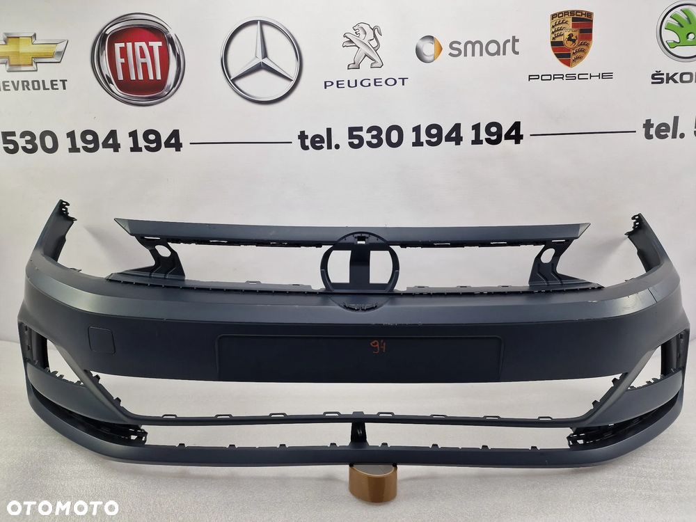 VW POLO 2G0 / 2GS 17- NOWY ORYGINALNY ZDERZAK PRZEDNI PRZÓD , NR 2GS807221 , NR AUKCJI NZ947 - 1