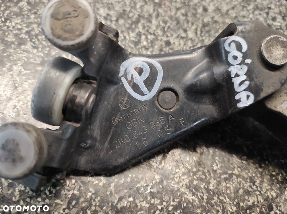 ROLKA DRZWI PRZESUWNYCH PRAWYCH TYLNYCH VW CADDY 3 04-15R 2K0843336A WYSYŁKA !!!!!! - 2