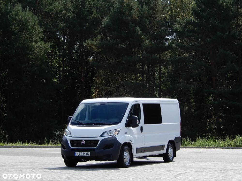 Fiat Ducato 2.3 MultiJet 130 Km Bez AdBlue 9-Cio Osobowy L1H1 Furgon Blaszak Klimatyzacja Ogrzewanie Postojowe Webasto Niski Przebieg Stan Auta Idealny POLECAM