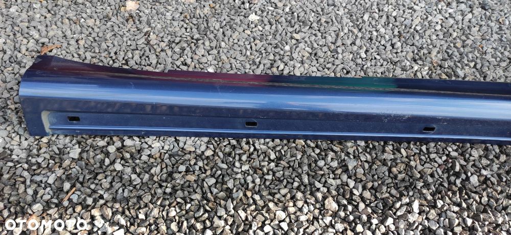 LISTWA PROGOWA LEWA PRAWA KOMPLET BMW E46 COUPE A07 MYSTICBLAU LIFT - 12