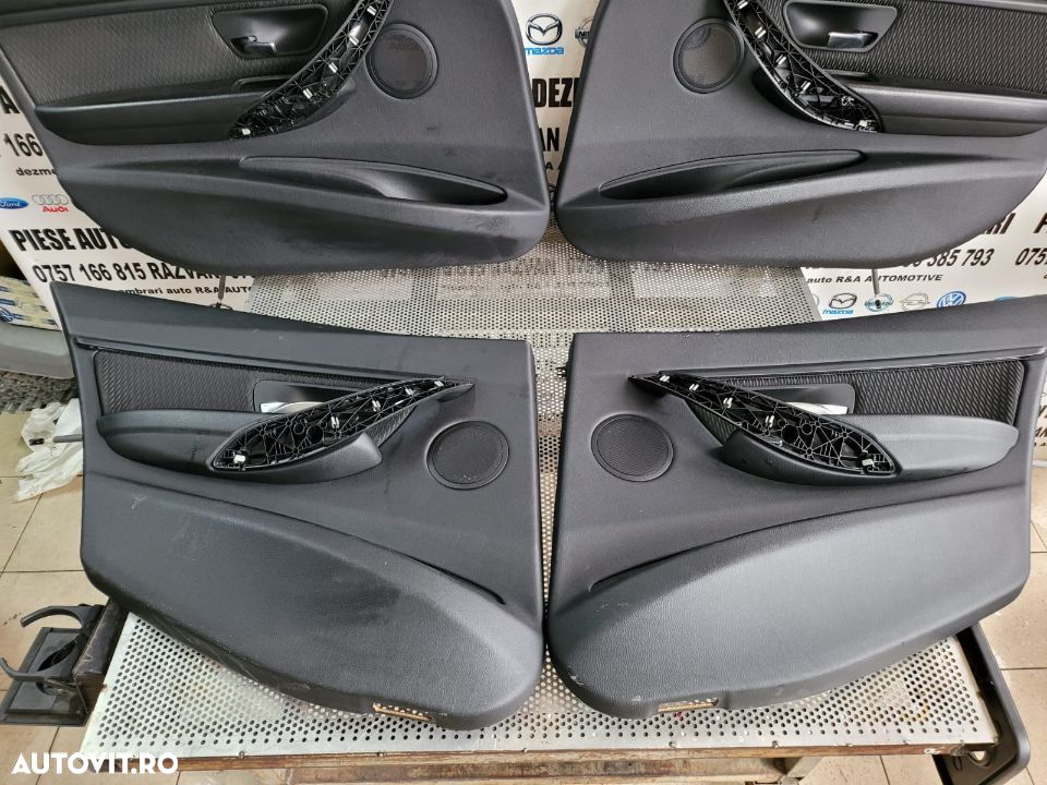 Fata Usa Tapiterie Usa Fata Spate BMW F30 Volan Stanga Europa Livram Oriunde In Tara - 3