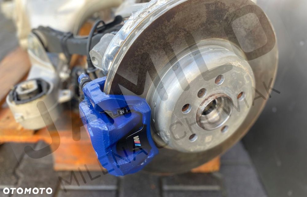 BMW ZAWIESZENIE KOMPLETNE TYLNIE 6 G32 630 640 BELKA PIASTA TARCZA ZACISK - 6