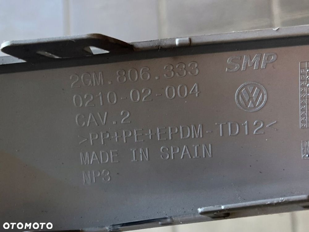 Volkswagen OE 2GM806333 VW listwa zderzaka - 5
