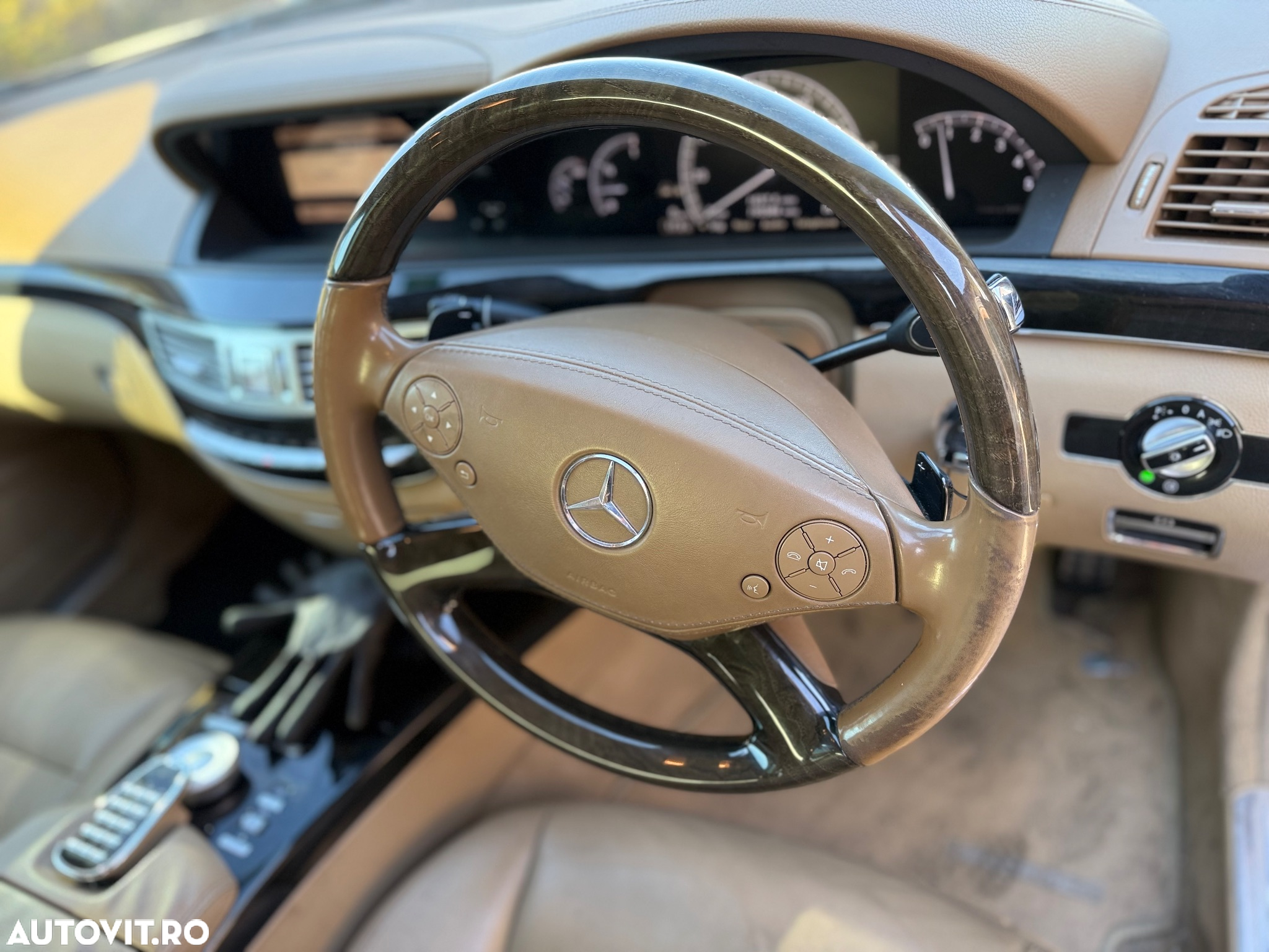 Volan mahon mercedes s class w221 facelift an 2012 - 2