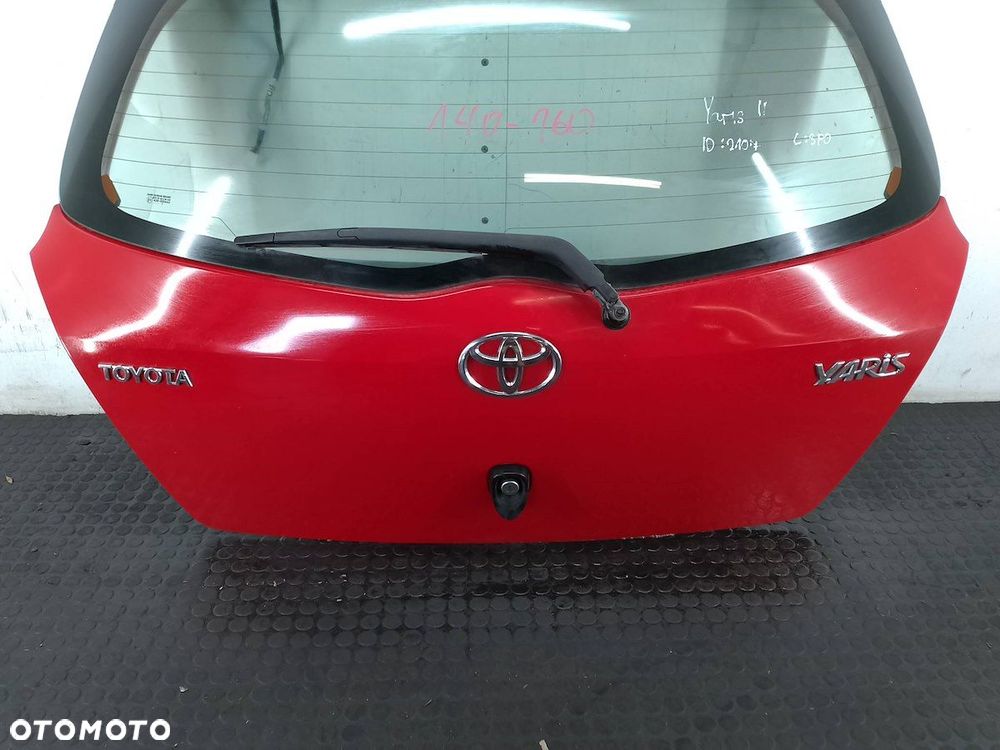 KLAPA BAGAŻNIKA TOYOTA YARIS II 3P0 HATCHBACK - 2