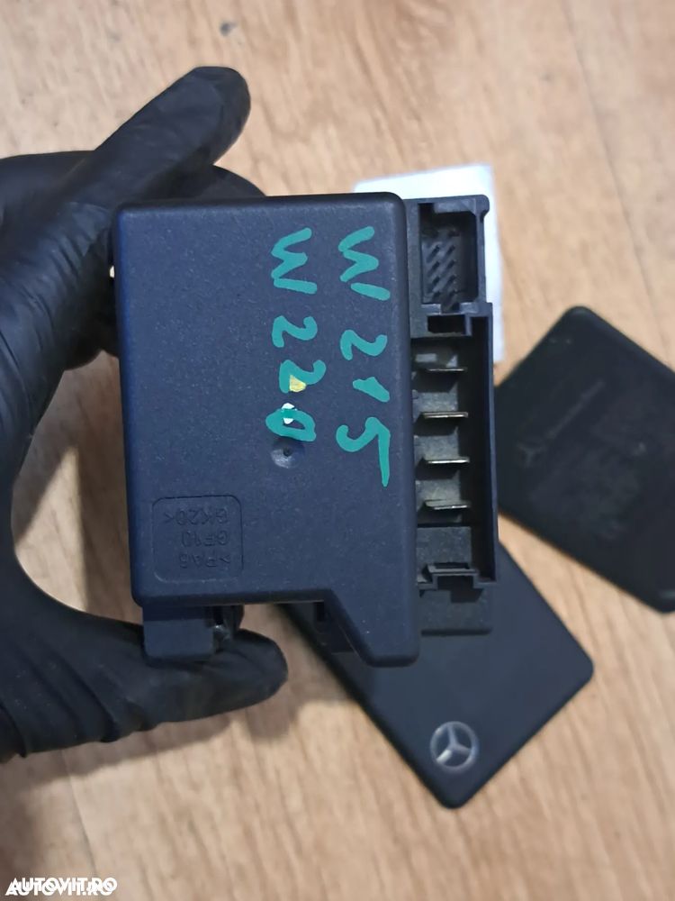 Set Contact Cheie Cartele Keyless Go Originale Mercedes-Benz W220 S-Class / C215 CL-Class - 5