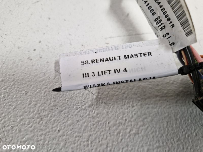RENAULT MASTER III 3 LIFT IV 4 WIĄZKA INSTALACJA DRWI PRZEDNICH PRAWY PRZÓD 241258801R - 5