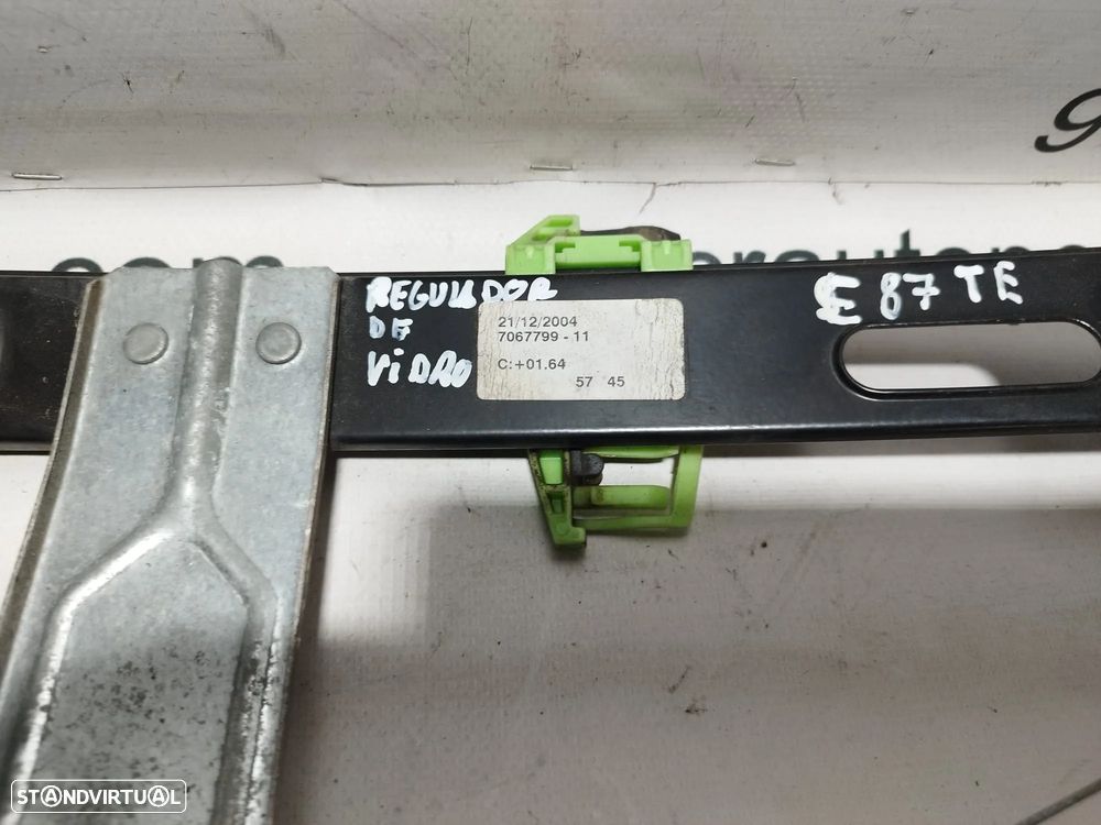 MODULO ELEVADOR REGULADOR VIDRO TRASEIRO TRÁS ESQUERDO 7067799 BMW SERIE 1 E87 - 5
