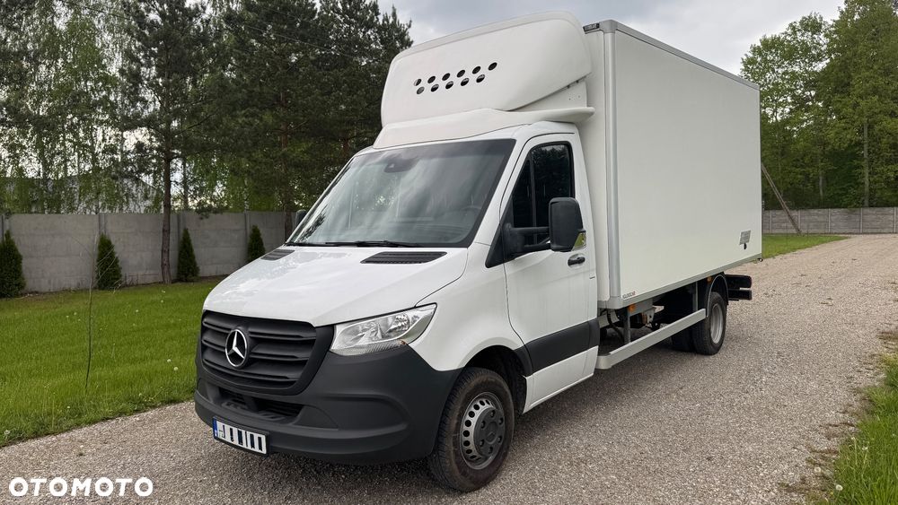Mercedes-Benz MB Sprinter, Salon Polska, automat, Chłodnia na bliźniaku 519! - 1