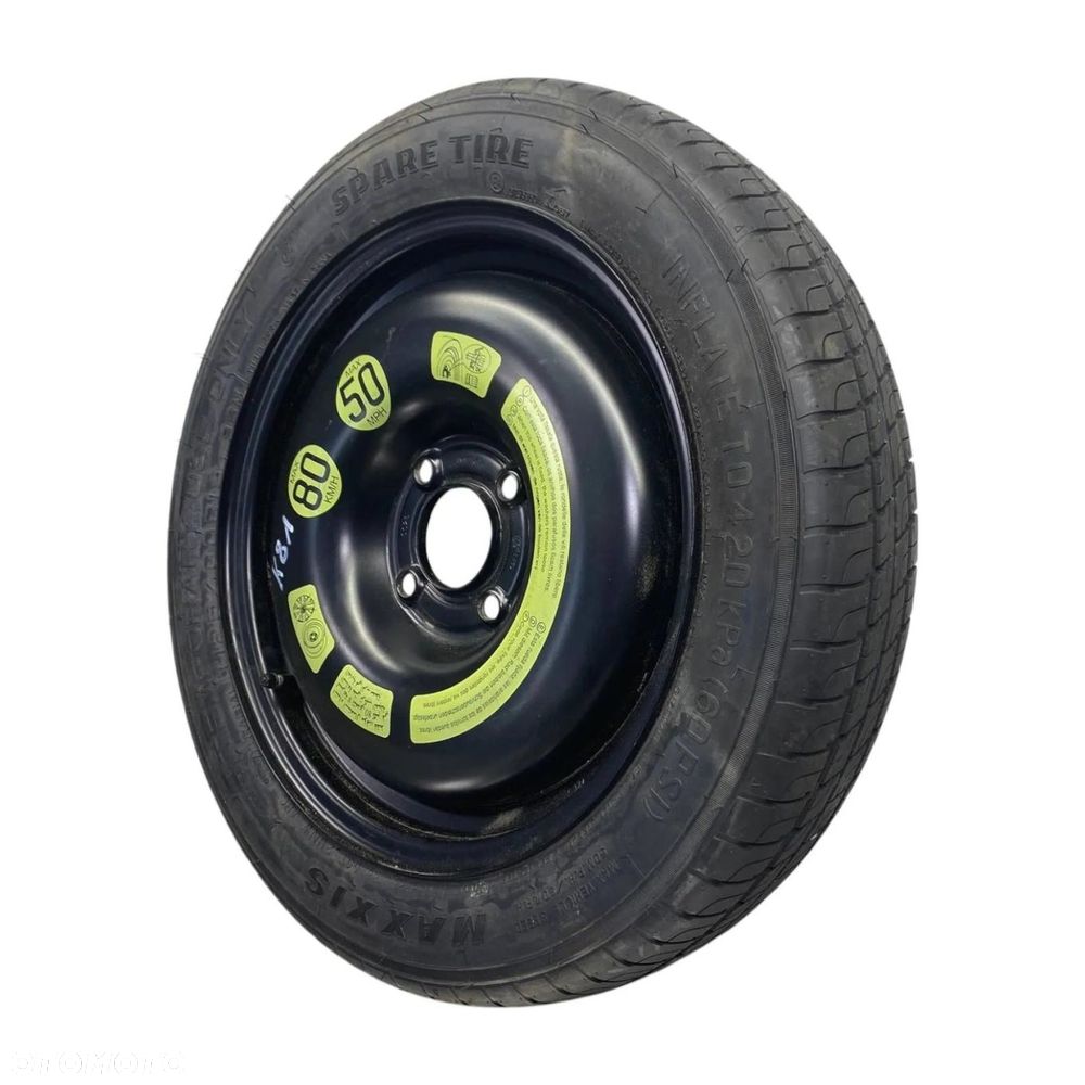 KOŁO DOJAZDOWE PEUGEOT 207 CITROEN C3 125/80R15 4X108 2150753 ET15 - 6