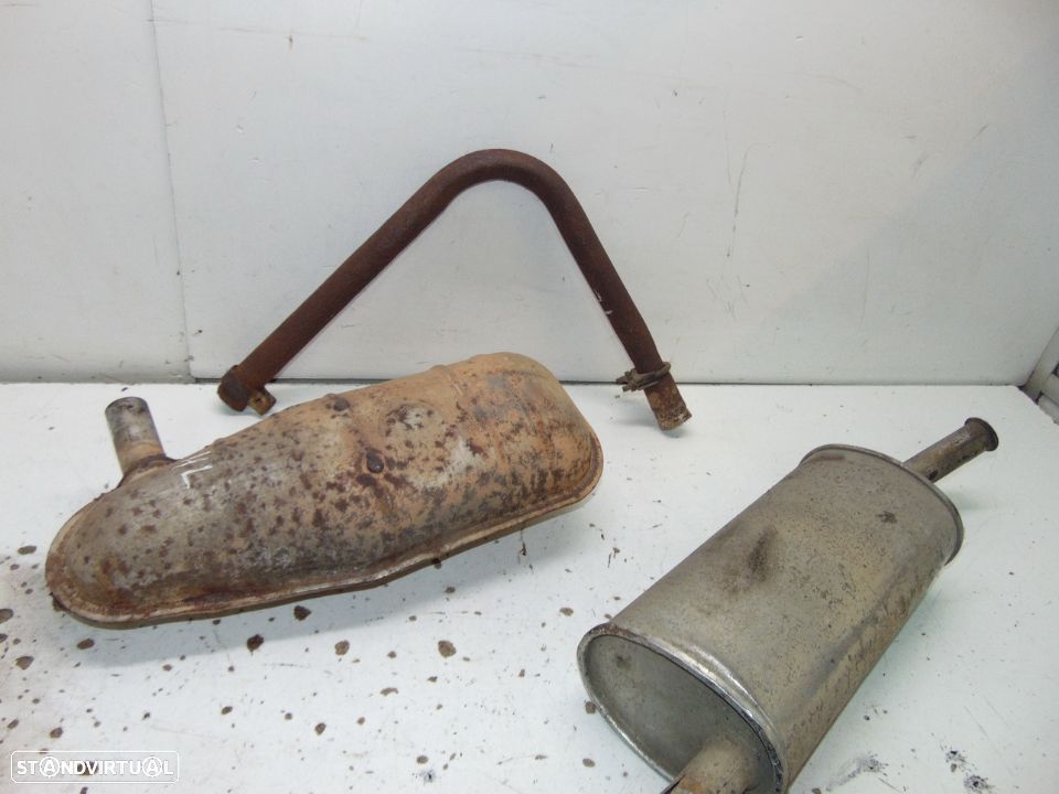 Renault 4l panelas de escape - 4