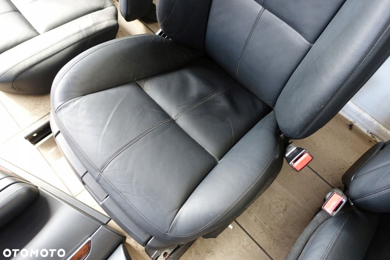 Mercedes w221 tapicerka skóra fotele boczki fotel Nappa Long DVD - 10