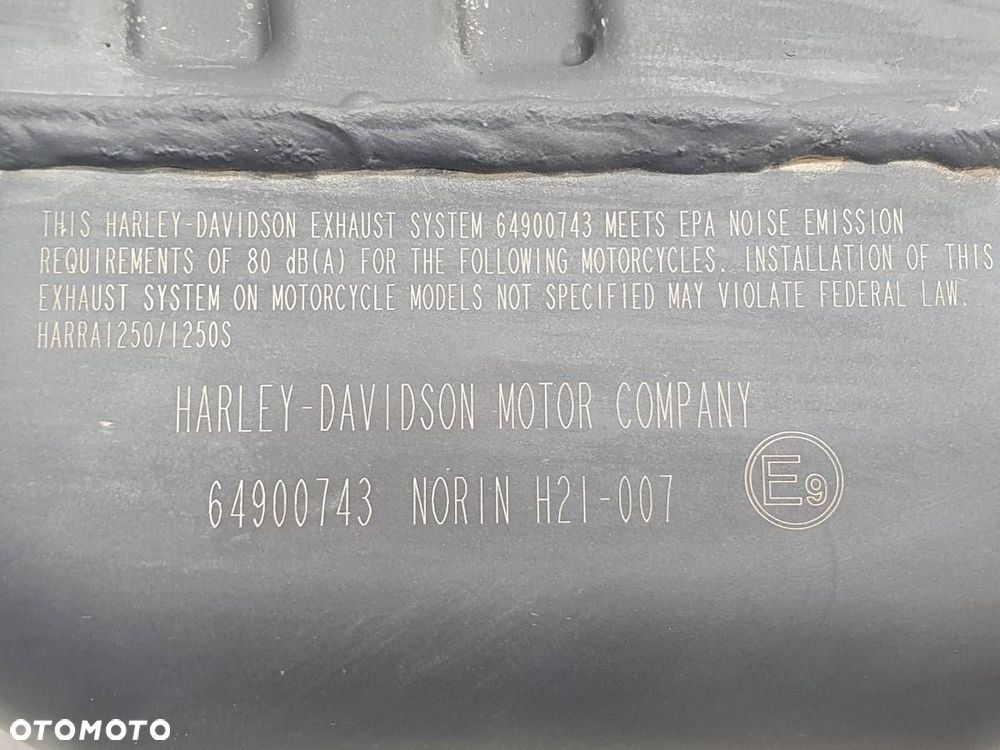 TŁUMIK WYDECH HARLEY DAVIDSON PAN AMERICA RA1250 2020 64900743 64900813 - 10