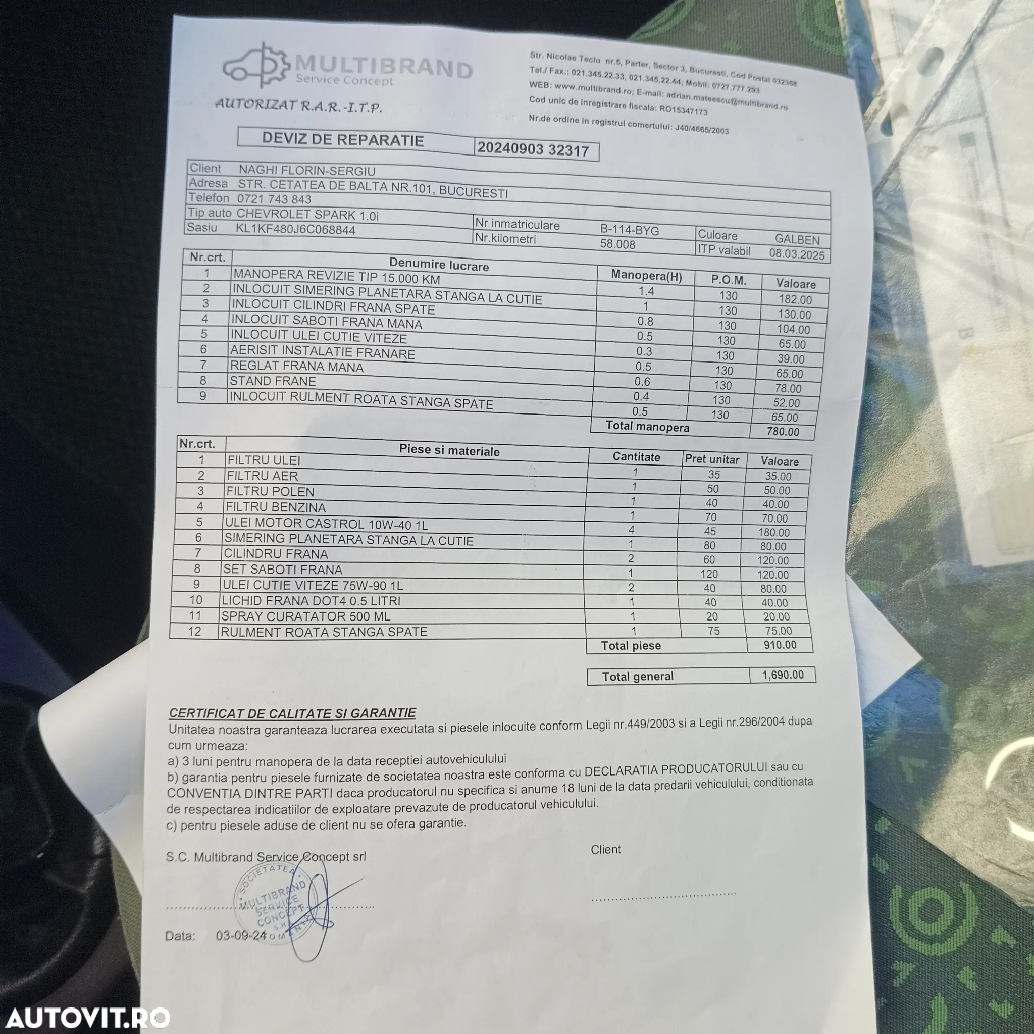 Chevrolet Spark 1.0 LS A/C - 7