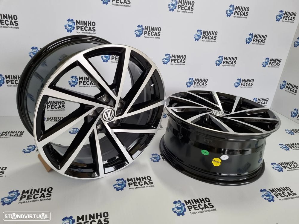 Jantes Golf R (2017) em 17 Preto Polido - 5