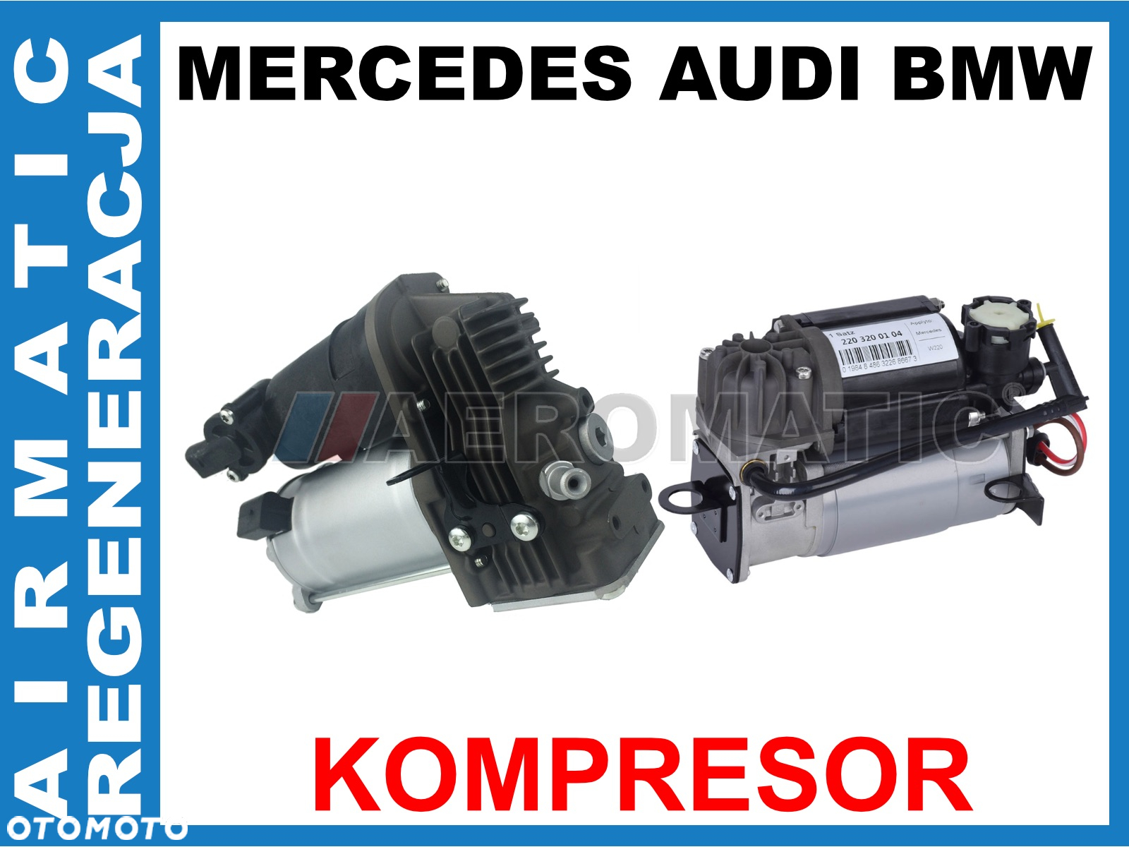 Kompresor Pompa Airmatic Mercedes E S klasa ML GL W220 W221 W222 W164 W166 W211 W212 W213 W216 W251 - 2
