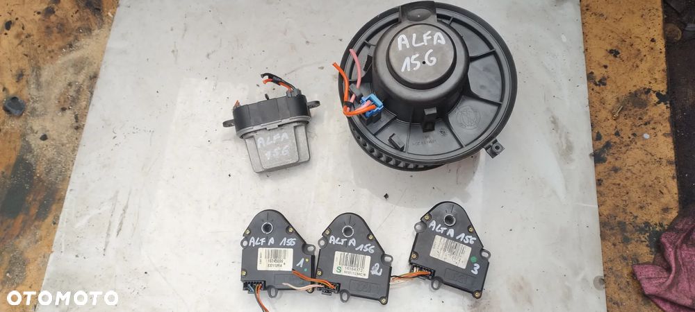 Alfa romeo 156 silniczek nagrzewnicy 16164972   16245099 - 1