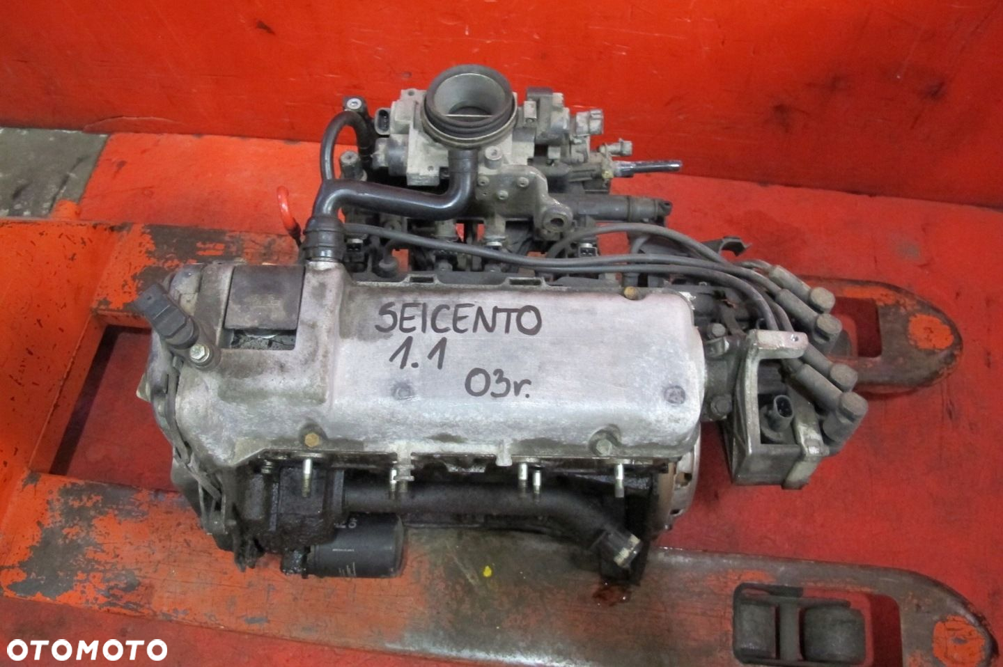 FIAT SEICENTO 1.1 1100 PANDA II SILNIK BENZYNOWY 187A1000 - 4