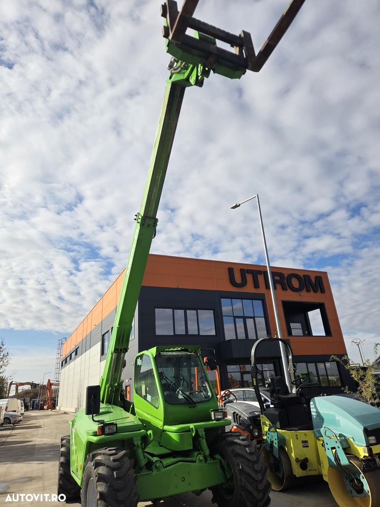 Merlo P60.10, TELESCOPIC la 10m, ridica 6tone, 2018, 2.5217h, furci, cupa, motor Deutz 110CP, cupa, latime 2,25m, 5,5m pe orizontala, STARE FOARTE BUNA, posibilitate leasing  2 ani-PROMOTIE 51.900 EUR+Tva - 9