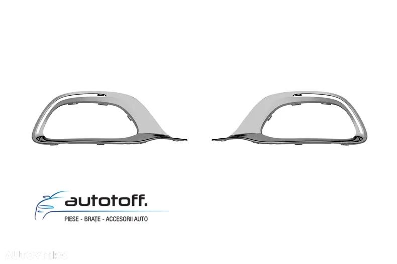 Pachet exterior compatibil Mercedes W213 (16-19) Conversie MBH W223 - 13