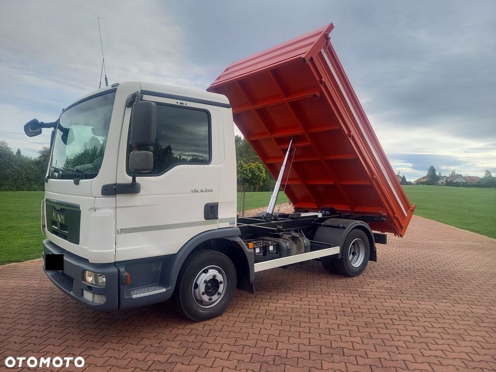 MAN TGL 8 150 !!! EURO 5 !!! WYWROTKA