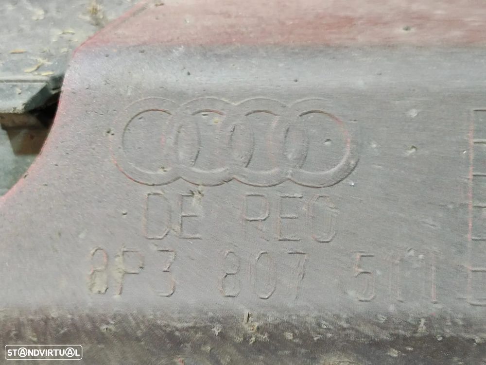 Parachoques traseiro original AUDI A3 8P 8P3 RESTYLE FASE 2 SLINE S-LINE S LINE - 7