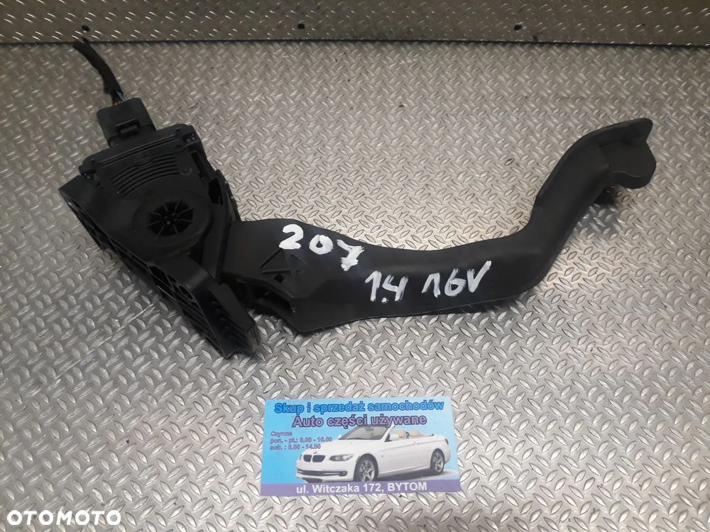 POTENCJOMETR GAZU PEUGEOT 207 1,4 16V  968075688002