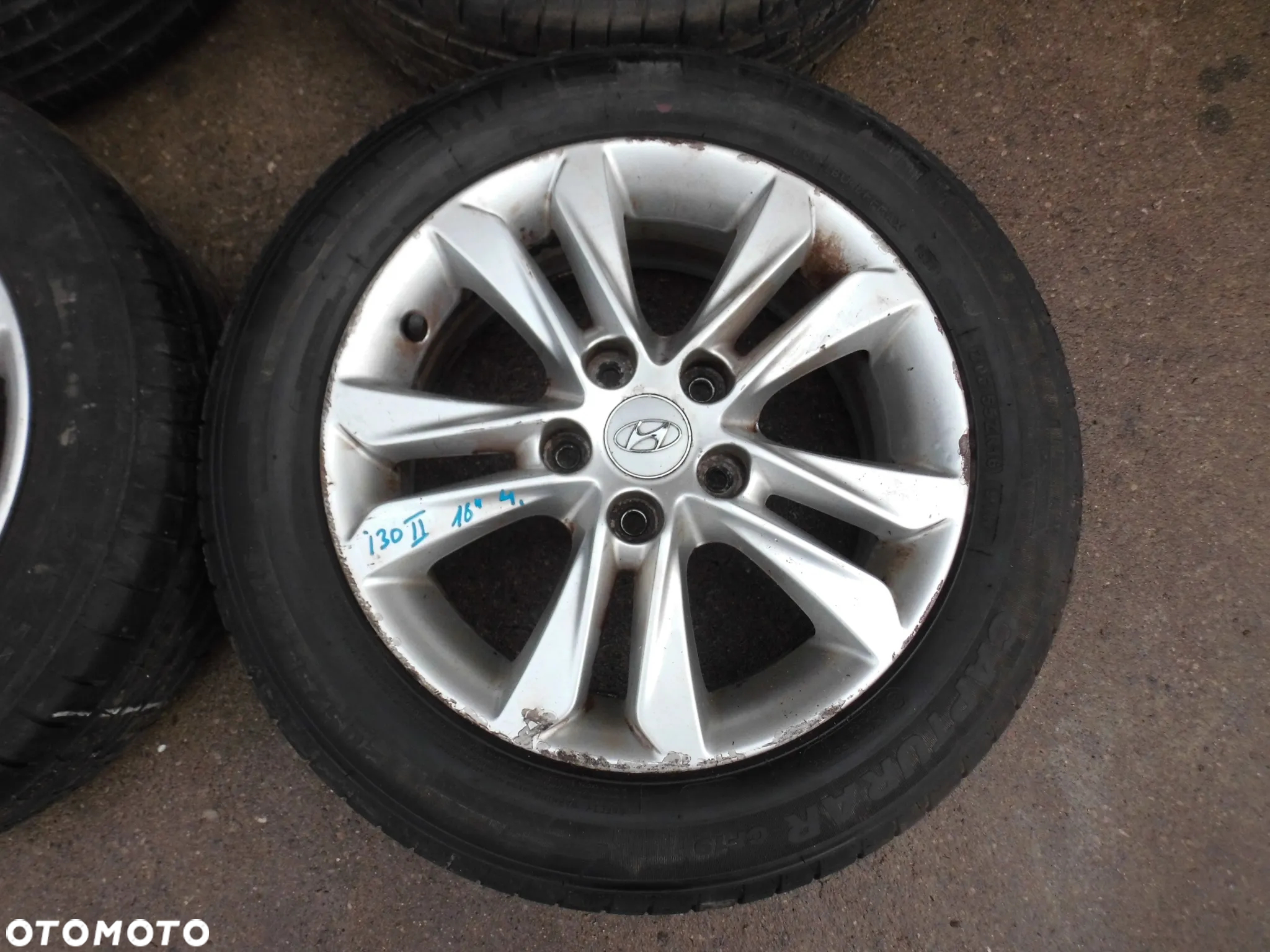 KOŁA FELGI ALUMINIOWE OPONY LETNIE 205/55R16 HYUNDAI I30 II KIA CEED II - 10