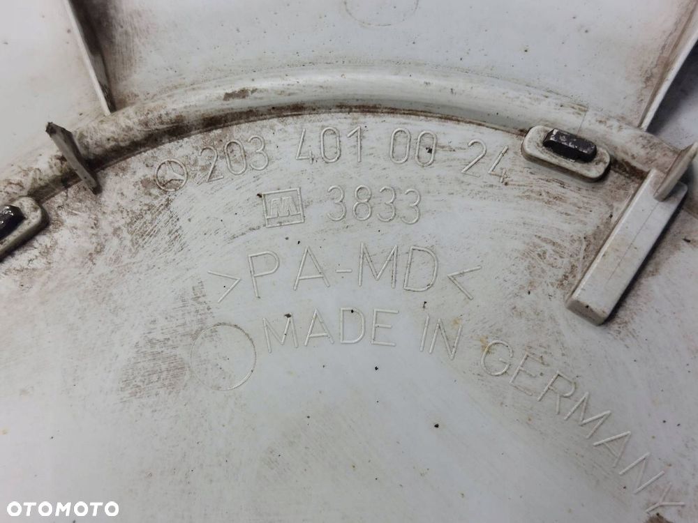 KOŁPAK KOŁPAKI KOMPLET 15" 15 R15 MERCEDES W203 C KLASA 2034010024 - 9