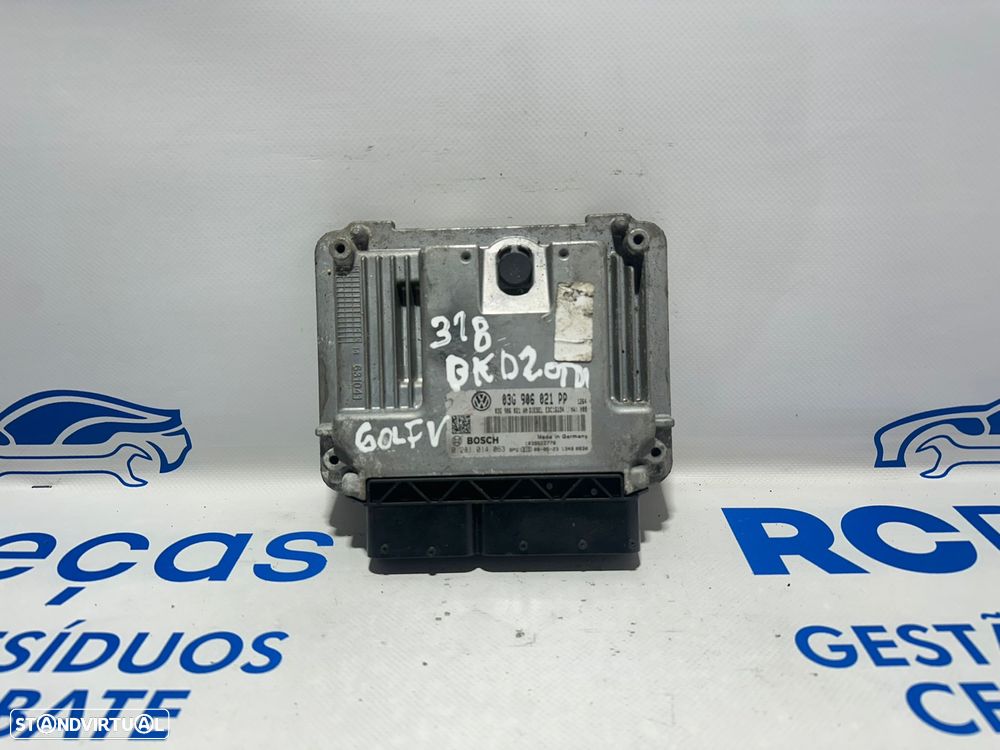 Centralina Bosch Original Volkswagen VW 03G 906 021 PP / 0 281 014 063 - 1