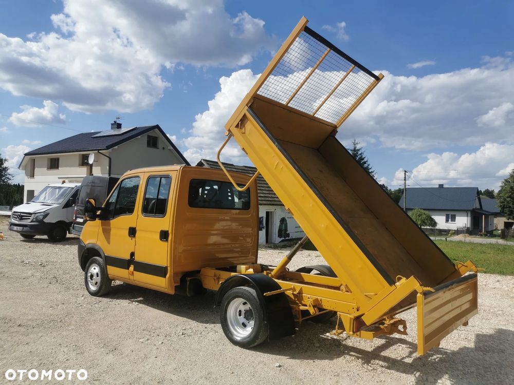 Iveco Daily 35C12 Brygadówka wywrotka Dubel hak kiper doka 35C13 - 4