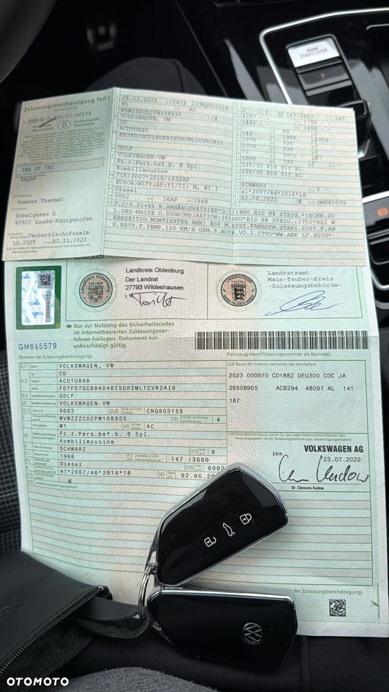 Volkswagen Golf 2.0 TDI SCR DSG GTD - 37