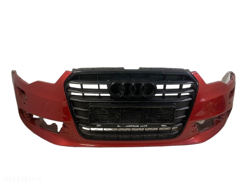 ŁADNY NIEUSZKODZONY ZDERZAK GRILL PRZEDNI PRZÓD AUDI A6 C7 4G0  11-14 6xPDC 4G0807437 - 1
