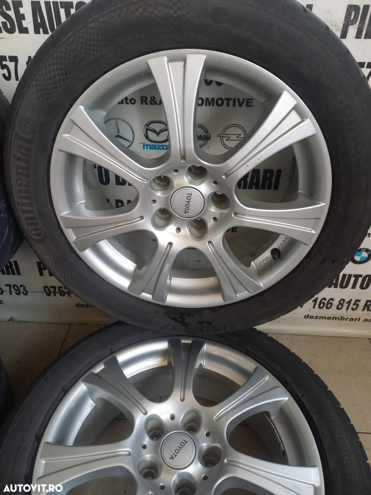 Set Jante Aluminiu R17 Toyota Avensis Corolla Corolla Verso Etc. 5x114.3 Hyundai Tucson Kia Etc. 225/50R17 - 9