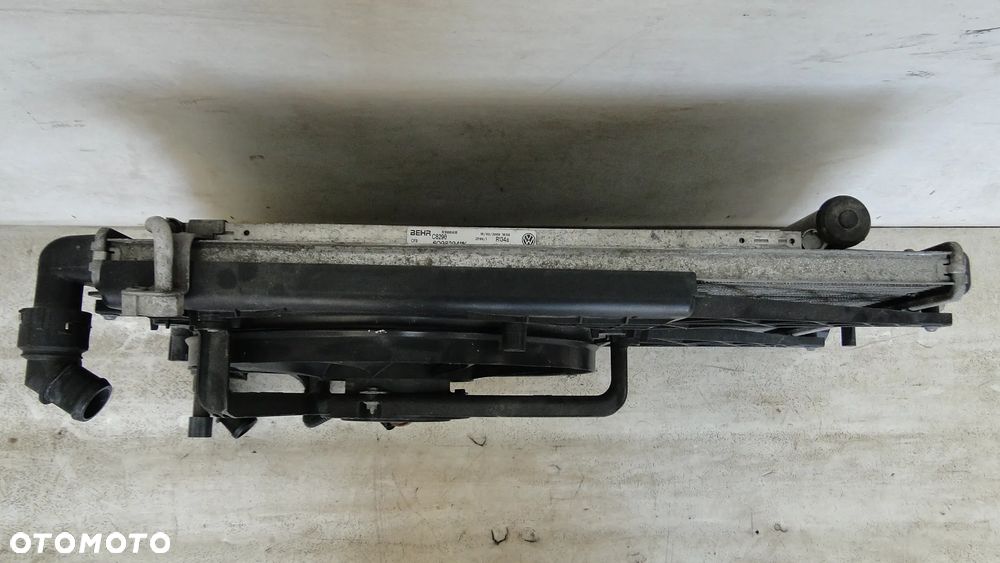 VW AUDI SKODA SEAT CHŁODNICA WODY PŁYNU KLIMATYZACJI WENTYLATOR 1.4TDI - 2