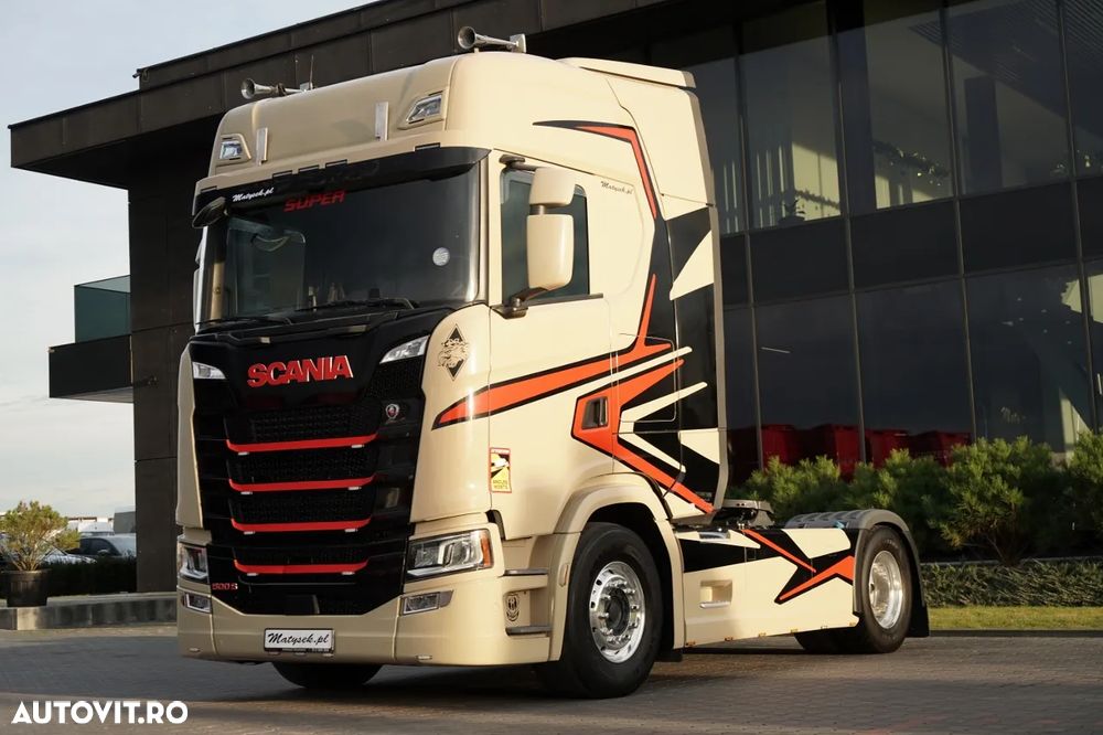 Scania S 500 / RETARDER / I-PARK COOL / COMPLET AIRMATIC / JANTE DIN ALIAJ / PIELE / - 5