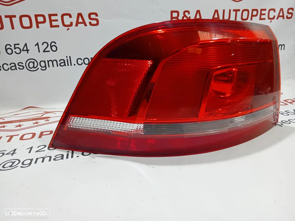 Farolins Trás Traseiro Esquerdo Passat B7 Avant Original - 17
